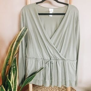 H&M wrap top